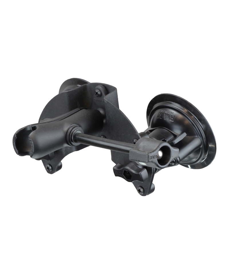 RAM® Twist-Lock™ Pivot Suction Cup Base with Socket Arm & Retention Knob