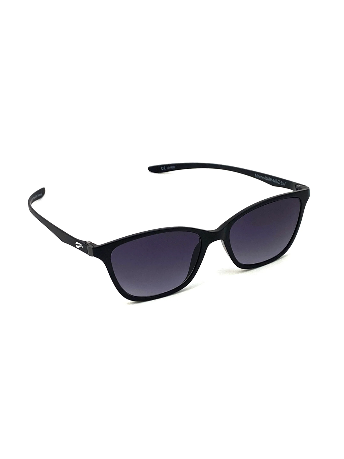 Flying Eyes Sonnenbrille Athene - Rahmen matt schwarz, Linsen grau (Verlauf)