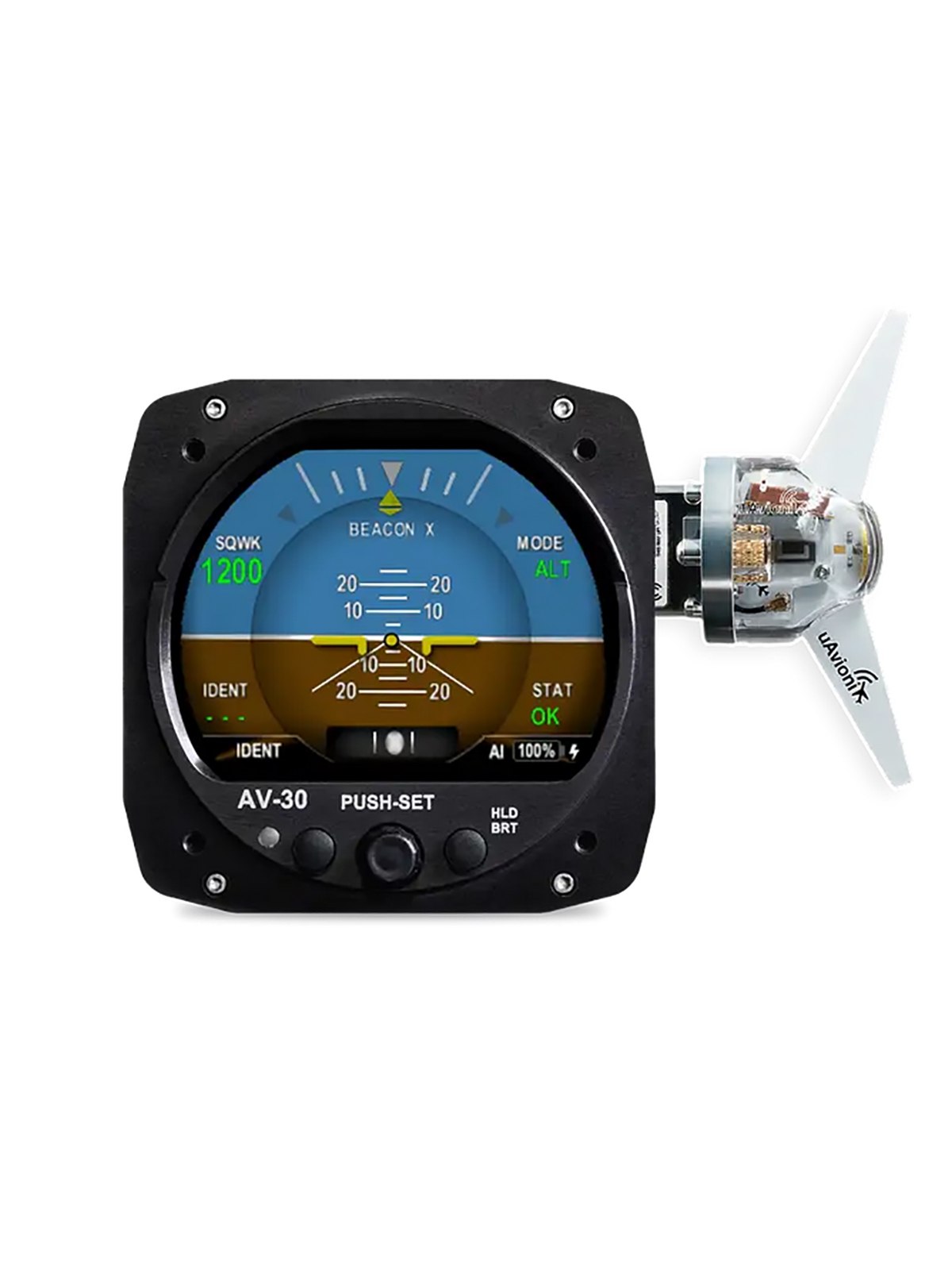 uAvionix Bundle - uAvionix tailBeaconX-TSO Transponder / AV-30-C (Certified) EFIS uAvionix Bundle - uAvionix tailBeaconX-TSO Transponder / AV-30-C (Certified) EFIS