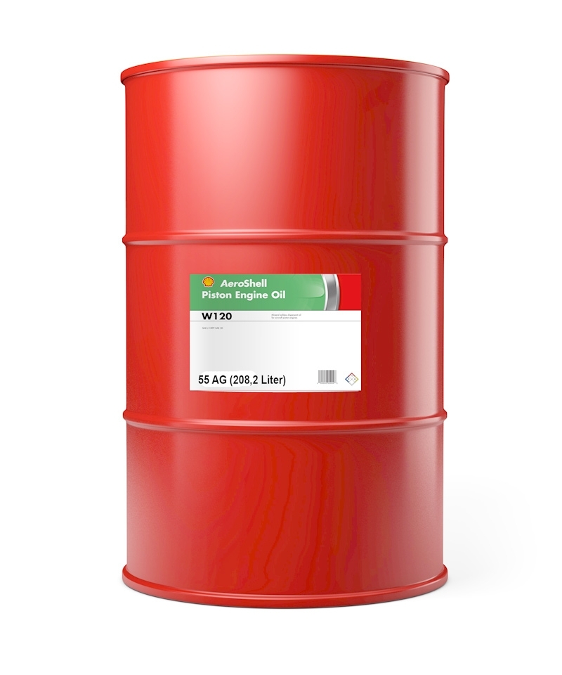 AeroShell Oil W120 - 55 AG Drum (208.2 liters)