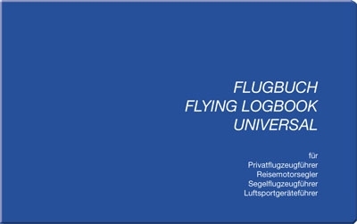 Universal-Flugbuch Schiffmann - Softcover, ca. 70 Seiten