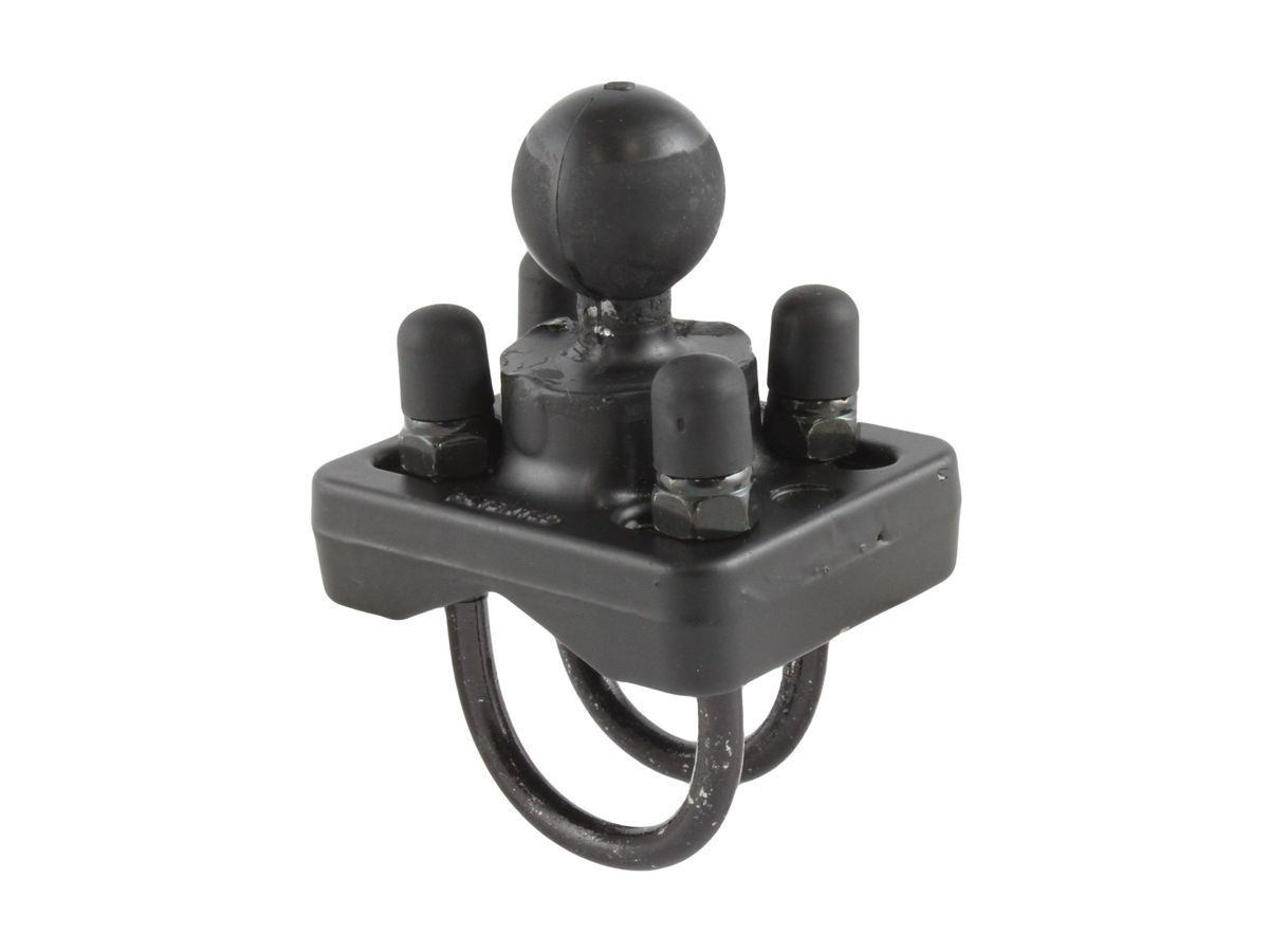 RAM MOUNTS Double U-Bolt Base with 1" B-Ball - for diamters up 1.25"
