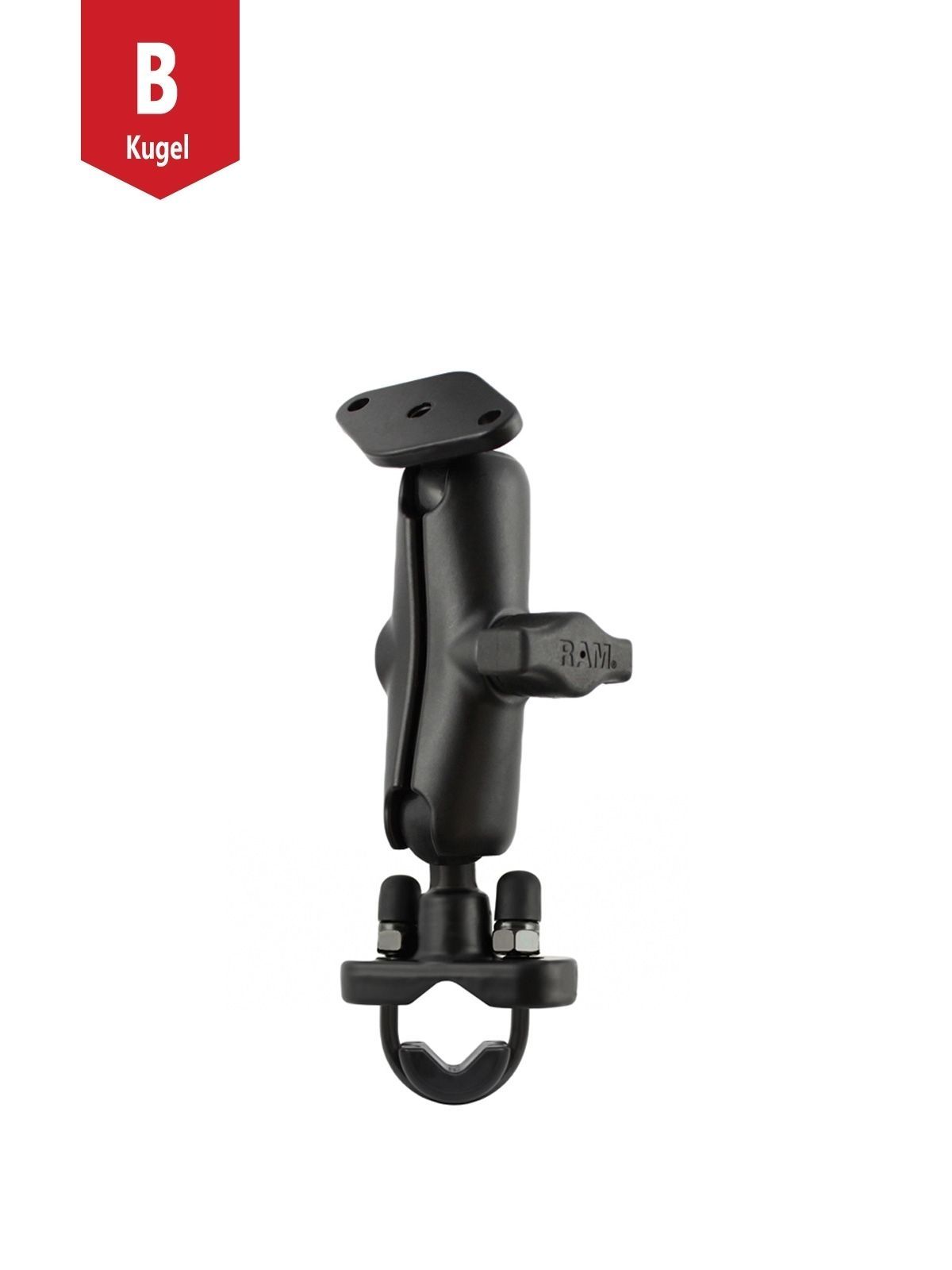 RAM MOUNTS U-Bolt Mounting Hardware, medium Arm, Diamond Base - 1" B-Ball RAM MOUNTS U-Bolt Mounting Hardware, medium Arm, Diamond Base - 1" B-Ball
