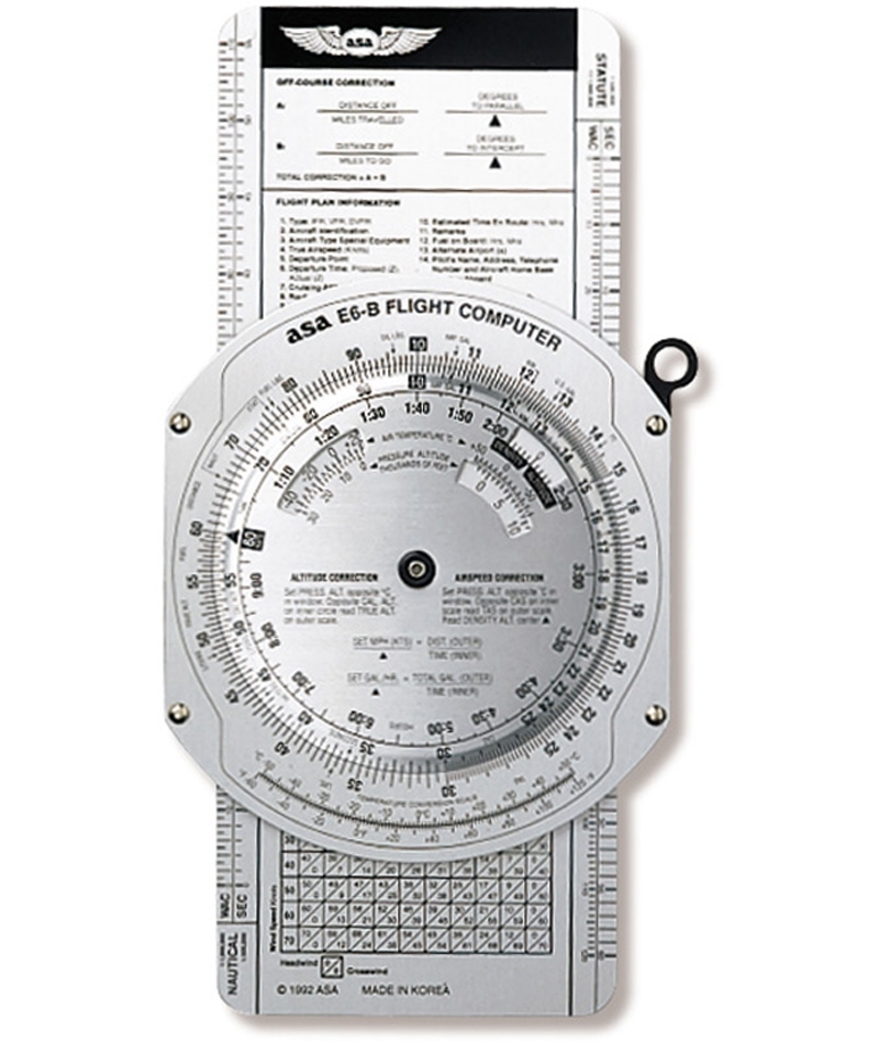 E6-B Flight Computer (ASA) - Aluminium