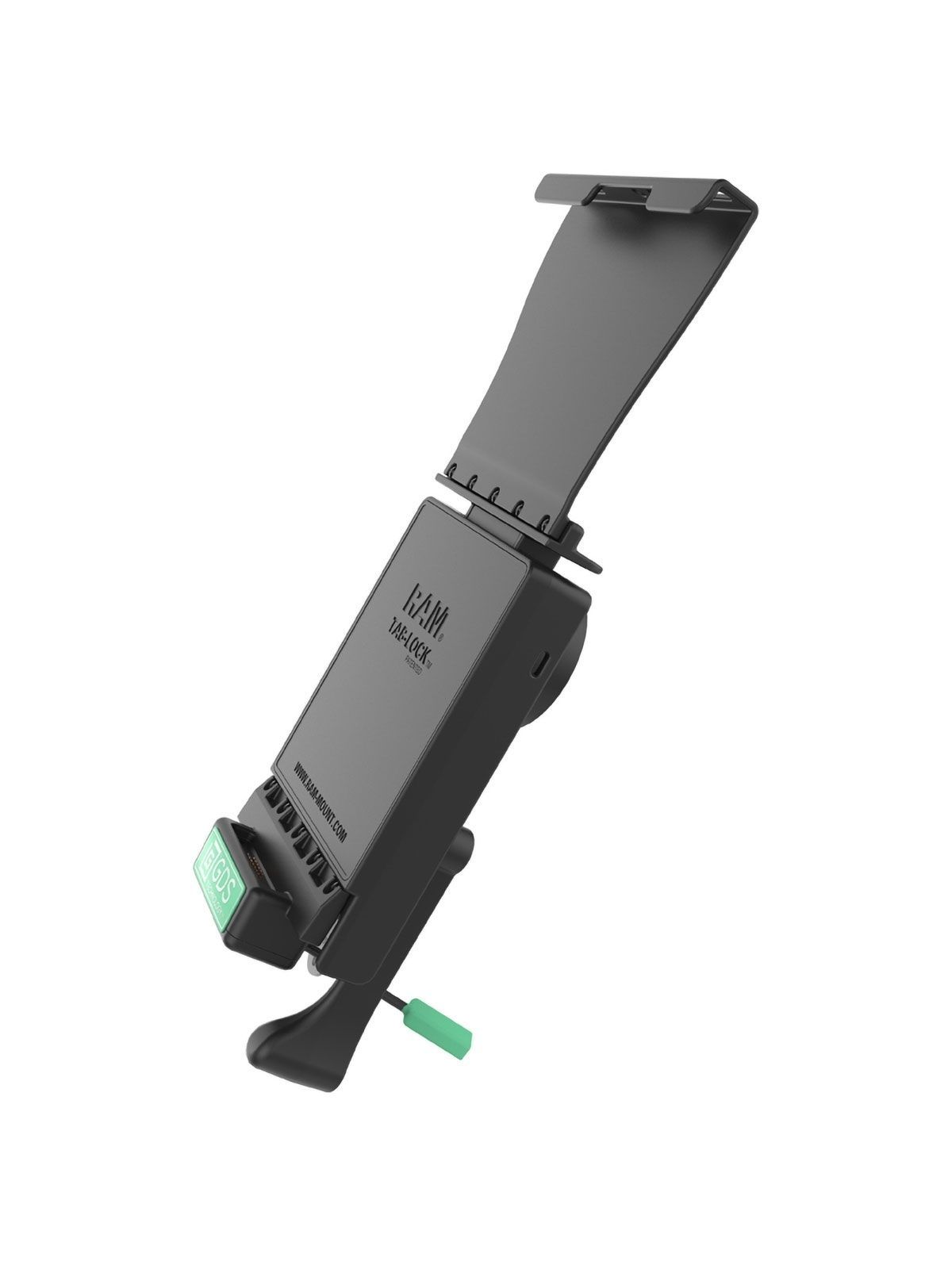 RAM Mounts GDS Holder (Key-Locking) for Apple iPad Pro 12.9“ (3-5 Gen.) - In IntelliSkin Protective Sleeve - USB-C Connector