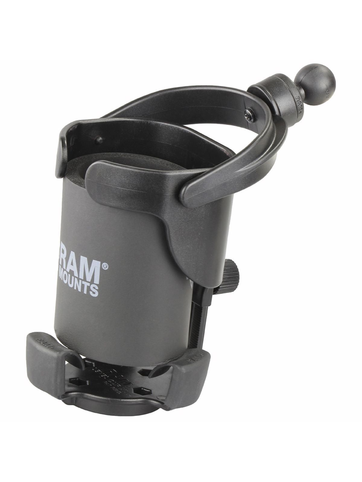 RAM LEVEL CUP XL HOLDER WITH 1" DIA BALL