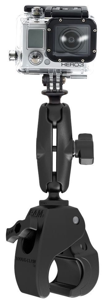 UNPKD RAM TOUGH-CLAW W/ GO PRO BASE