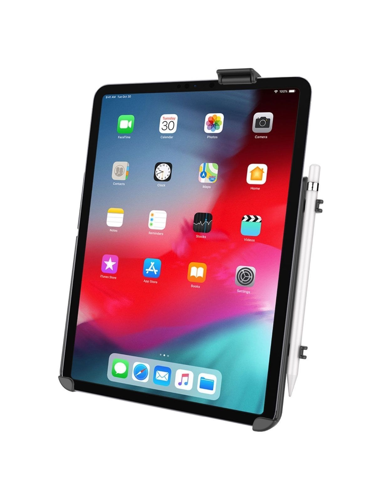 RAM Mounts EZ-Roll'r Form-Fit Holder for Apple iPad Pro 11" (1-4 Gen.), Air 4, 5 & Air 11" (M2) - Without Case