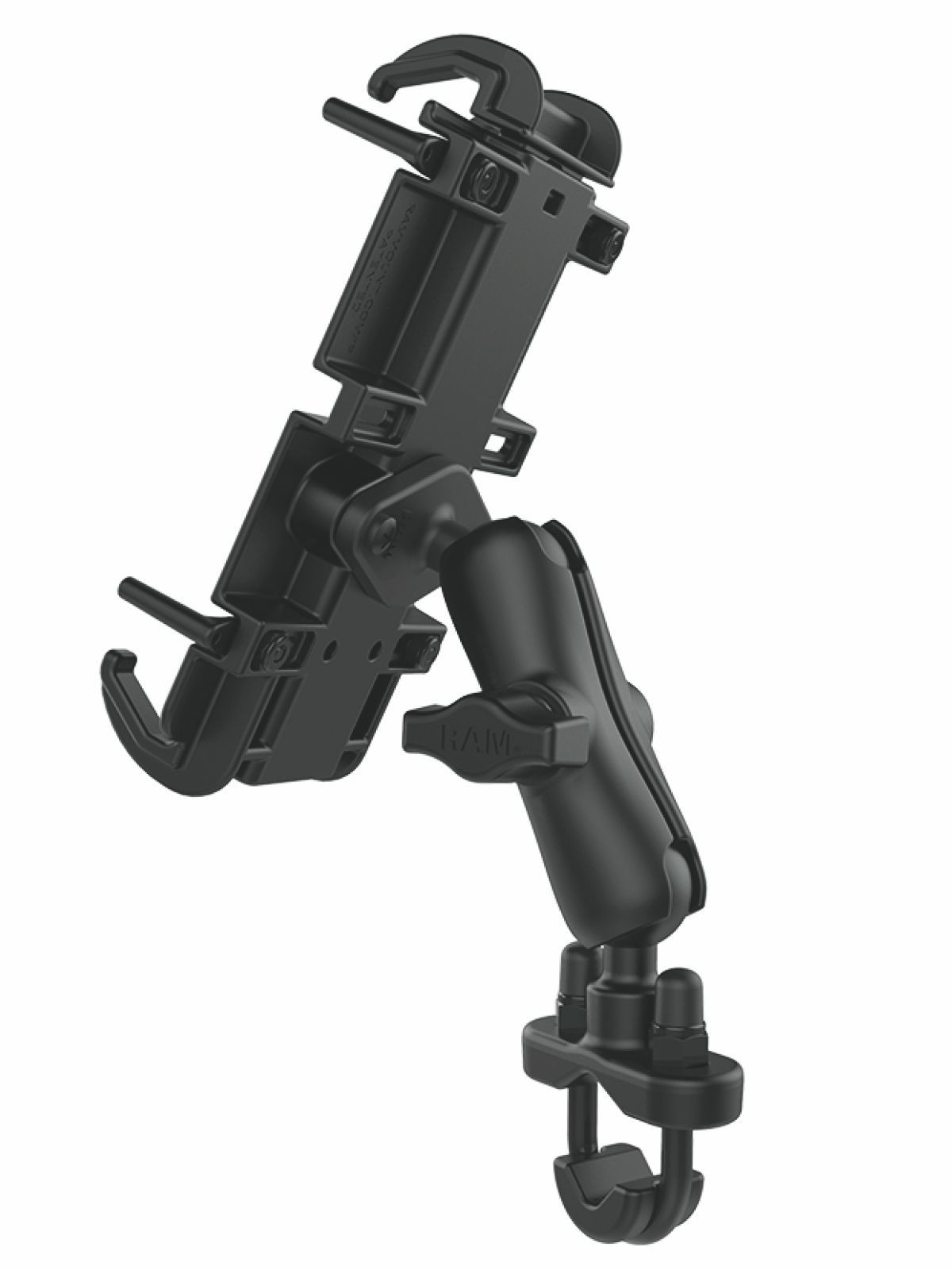 RAM® Quick-Grip™ XL Phone Mount with Handlebar U-Bolt Base