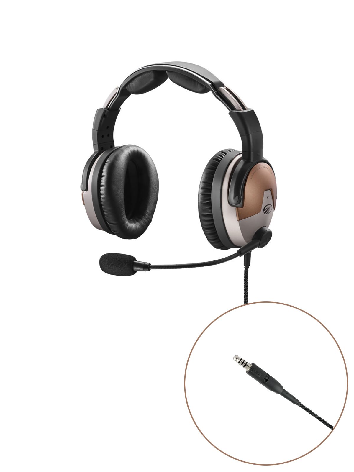 Lightspeed Delta Zulu ANR Headset - Batteriefach, U/174 Helikopter-Stecker Lightspeed Delta Zulu ANR Headset - Batteriefach, U/174 Helikopter-Stecker