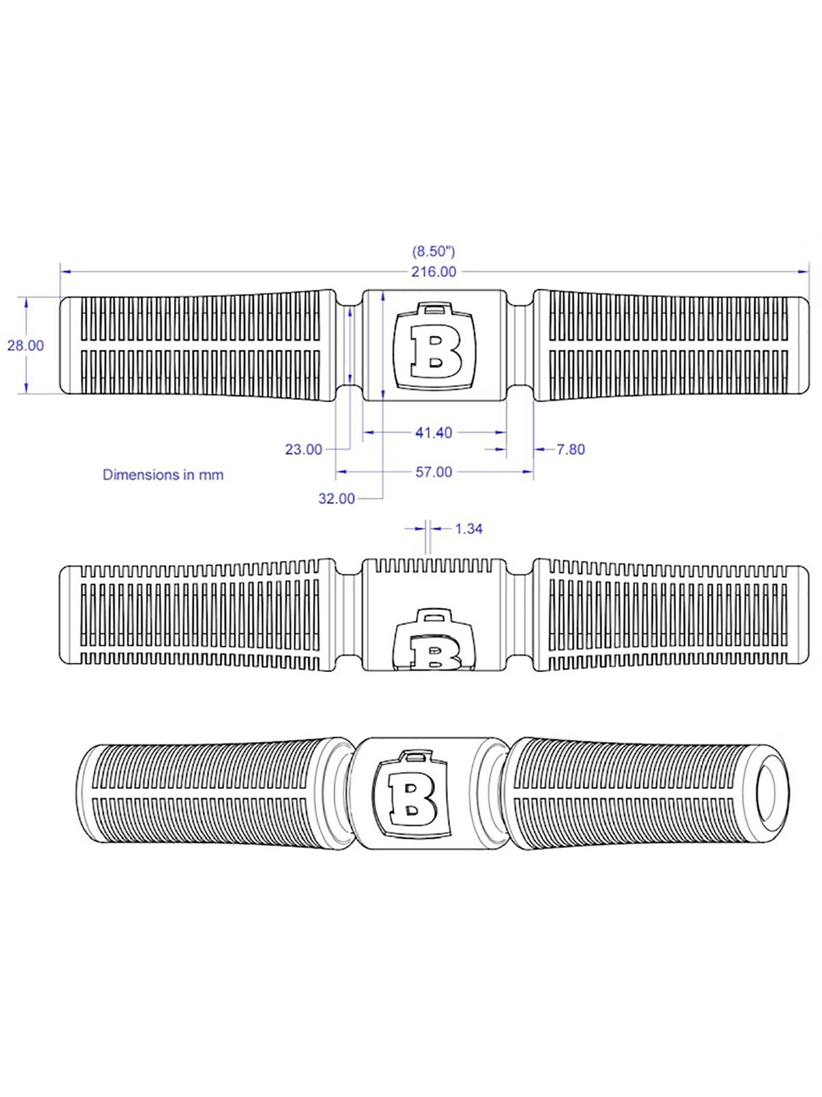 BrightLine FLEX Main Handle (MH)