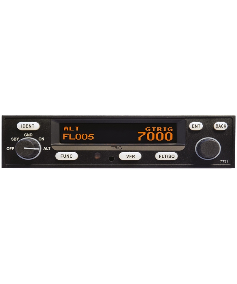 TRIG Transponder TT31 - Class 1, Mode S u. 1090ES ADS-B Out, VFR/IFR zertifiziert TRIG Transponder TT31 - Class 1, Mode S u. 1090ES ADS-B Out, VFR/IFR zertifiziert