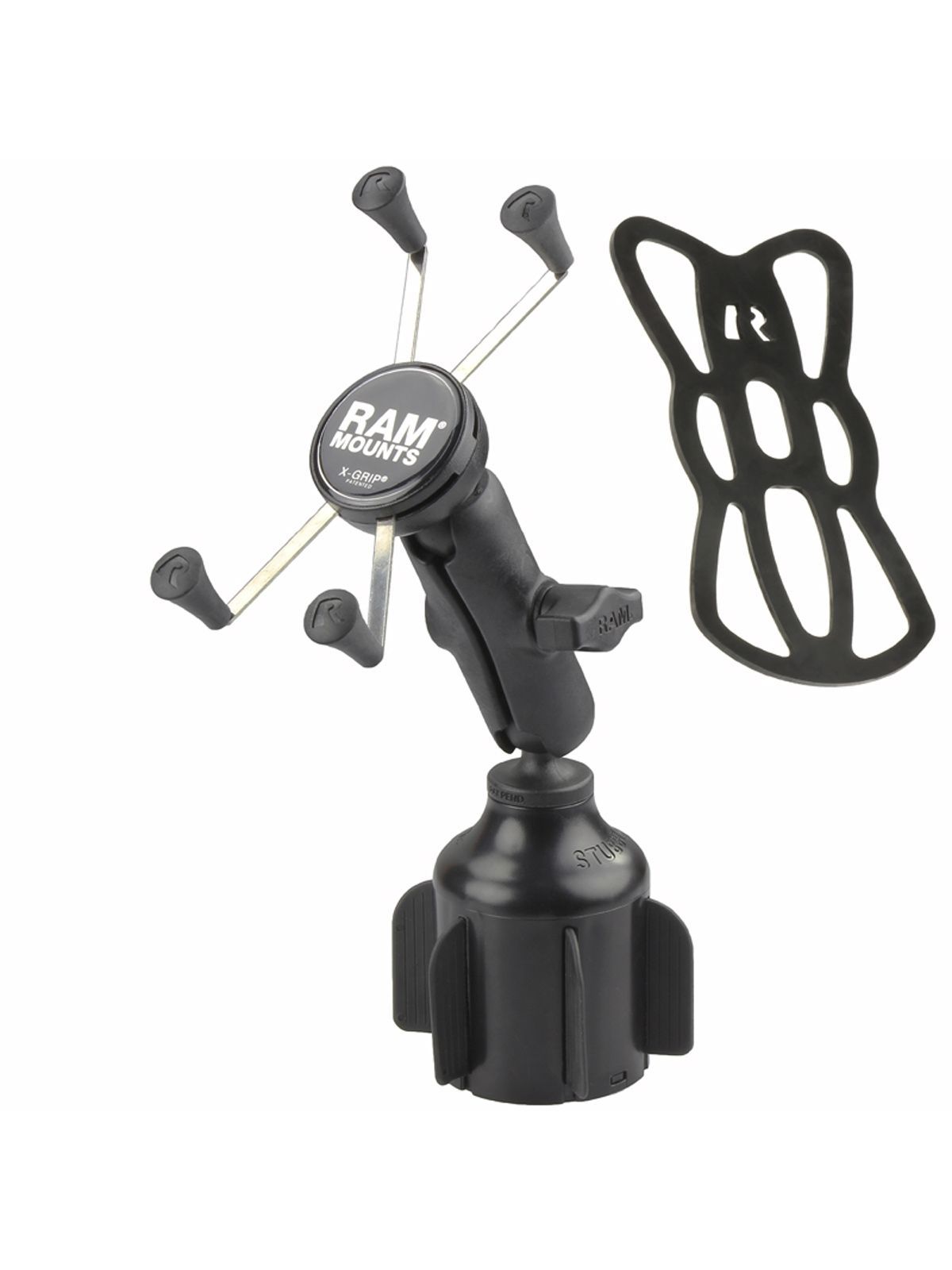 RAM STUBBY DRINK CUP BASE W/ X-GRIP