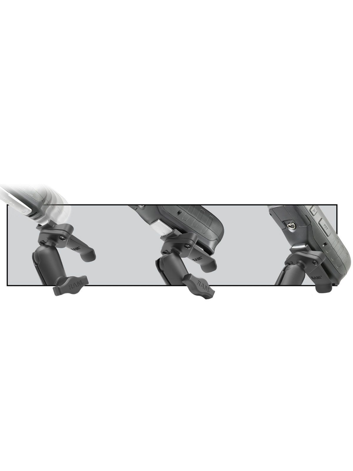 RAM® Spine Clip Holder with Ball for Garmin Handheld Devices
