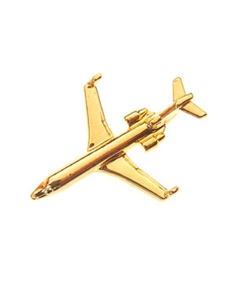 Pin Badge CRJ 900 (Canadair) - gold plated