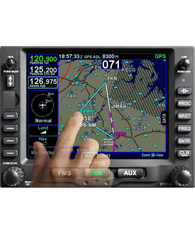 Avidyne IFD540 FMS/GPS/NAV/COM - 10W, black (incl.