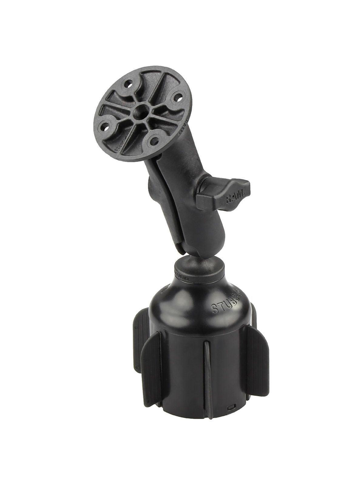 RAM® Stubby™ Cup Holder Mount with Round Plate