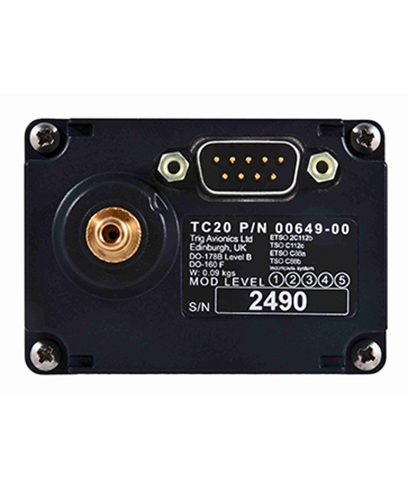 TRIG Transponder TT21 - Class 2, Mode S and 1090ES ADS-B Out, VFR/IFR Certification