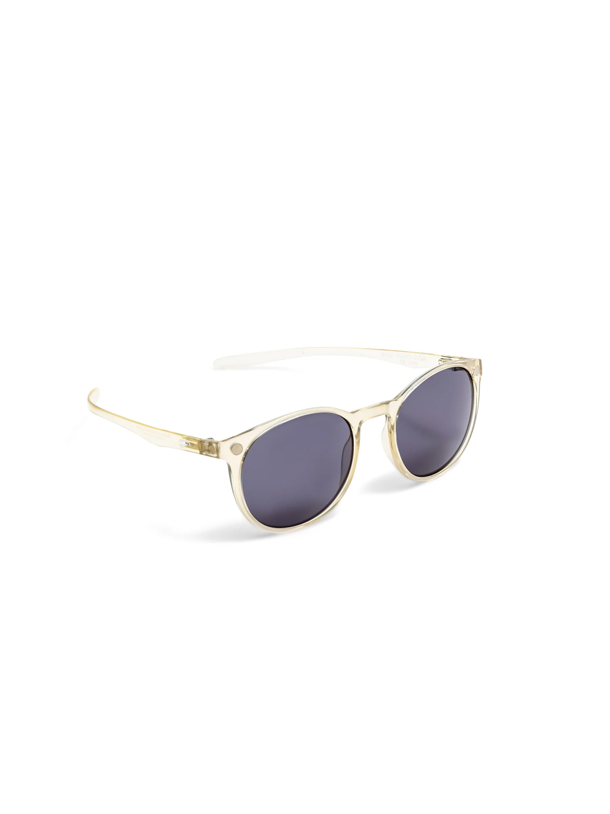 Flying Eyes Sunglasses Ninox - Clear Frame, Solid Gray Lenses