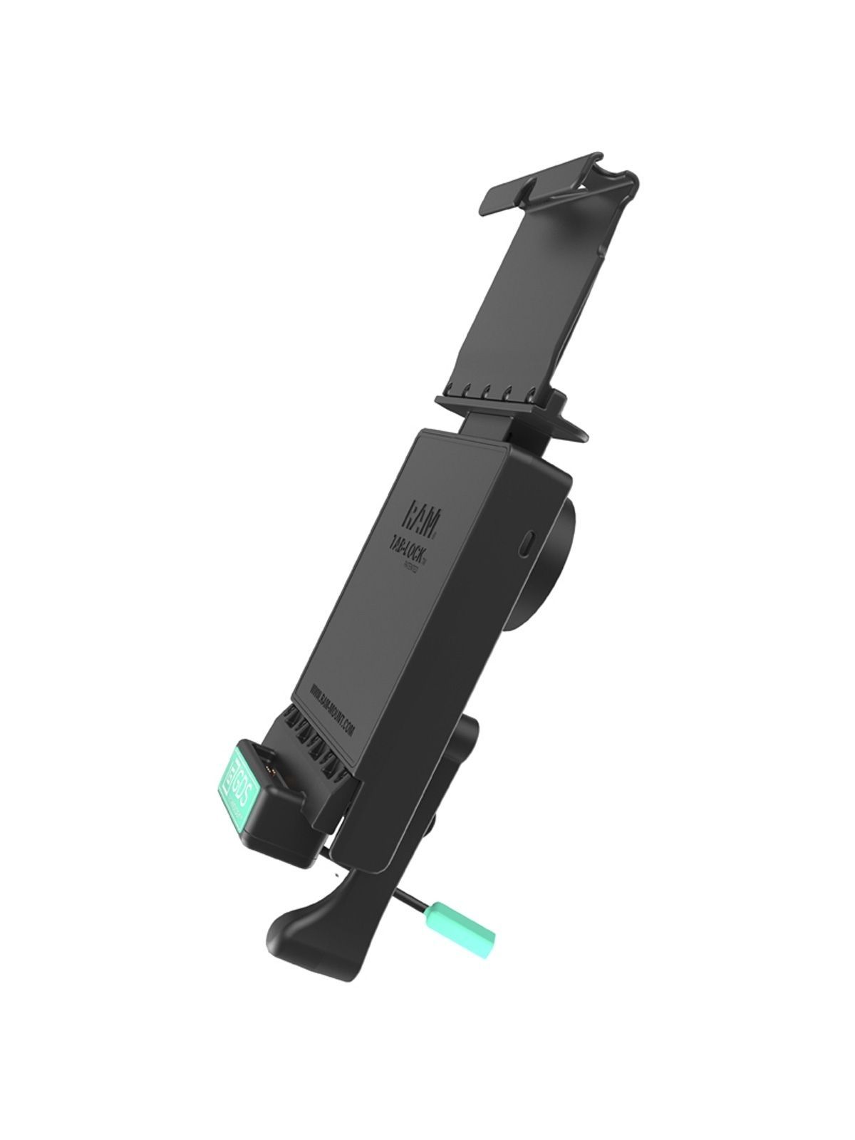 RAM Mounts GDS Dockingstation Samsung Tab S5e u. Tab A 10.1 (2019) in IntelliSkin-Lade-/Schutzhüllen - abschließbar, USB-C, AMPS-Anbindung