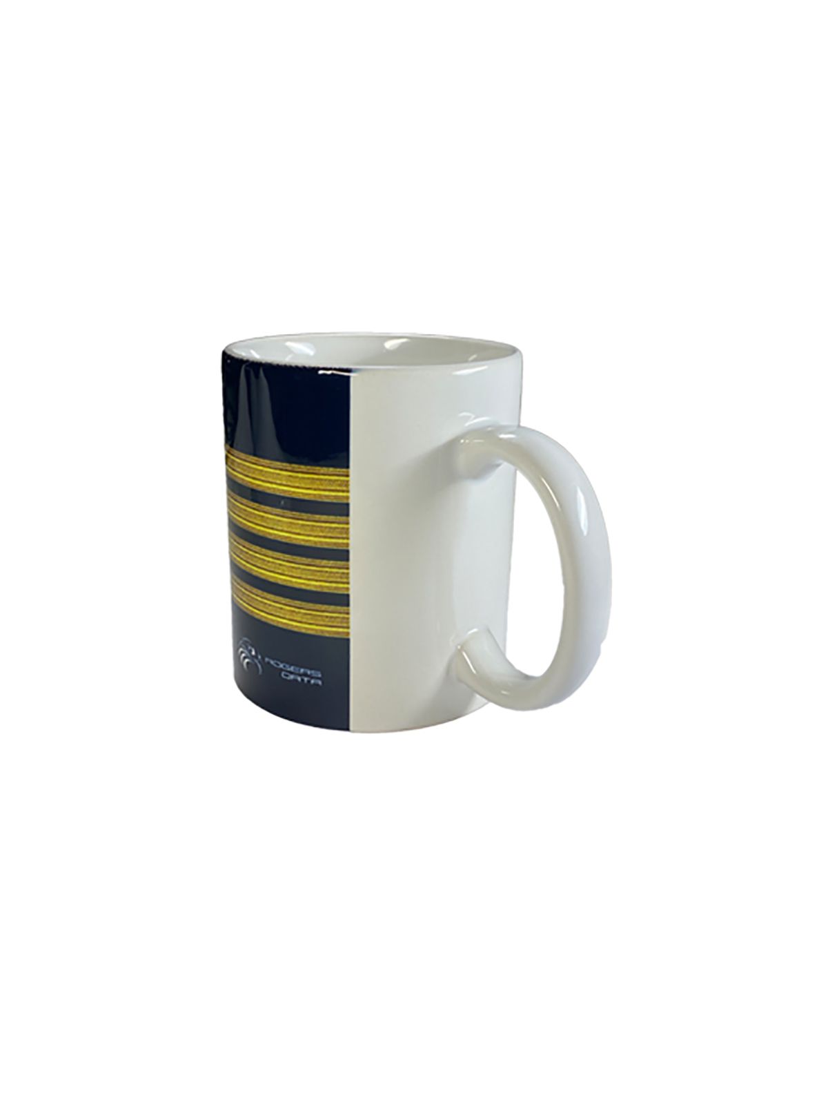 Coffee Mugs Pilot Captain Stripes - Set of 4