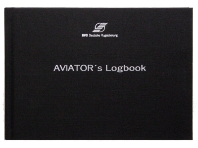 AVIATOR's Logbuch für Berufspiloten - Hardcover, ca. 200 Seiten