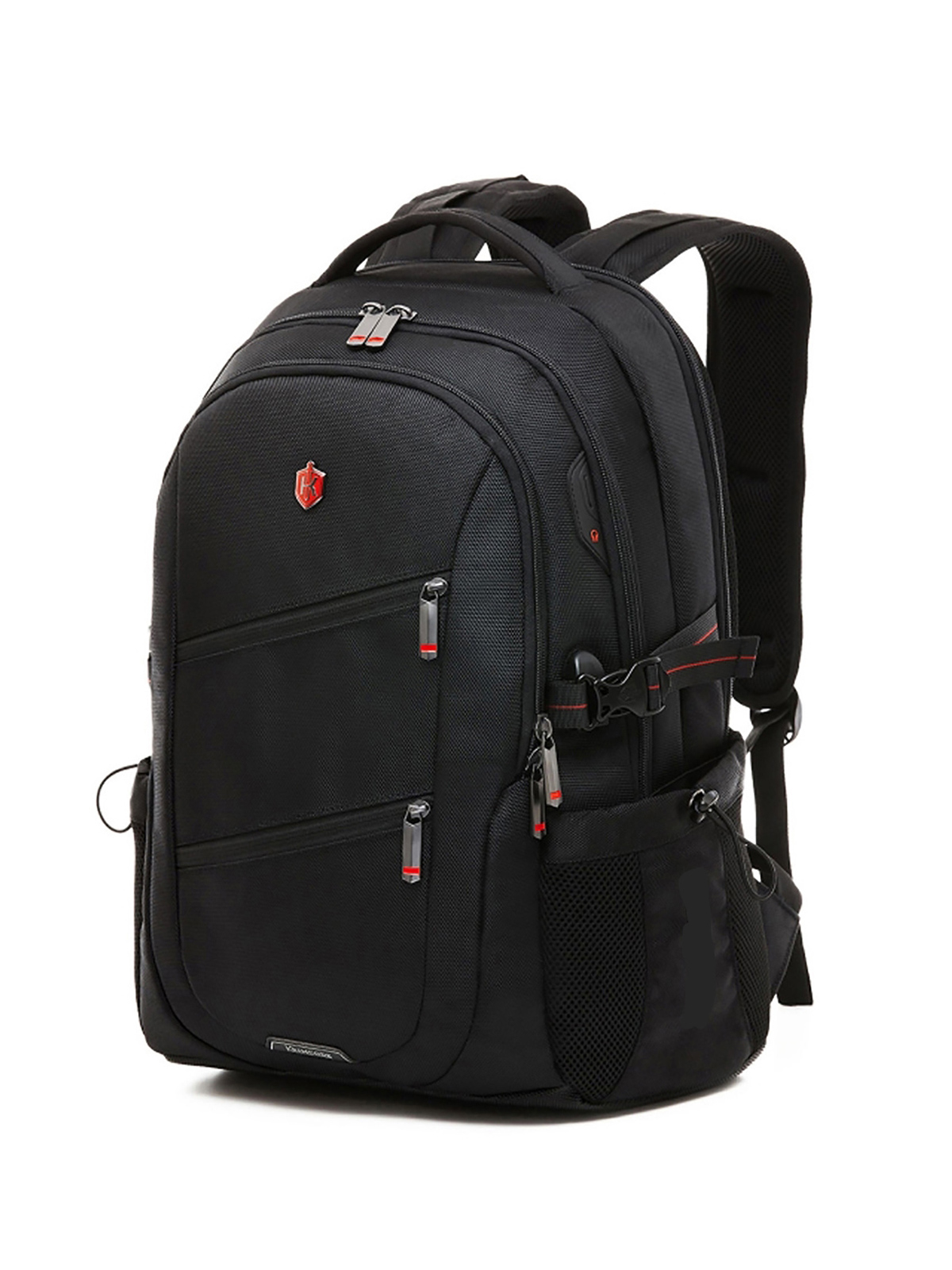 Smart Casual II Rucksack - schwarz, 36 Liter Volumen, außenliegender USB-Anschluss