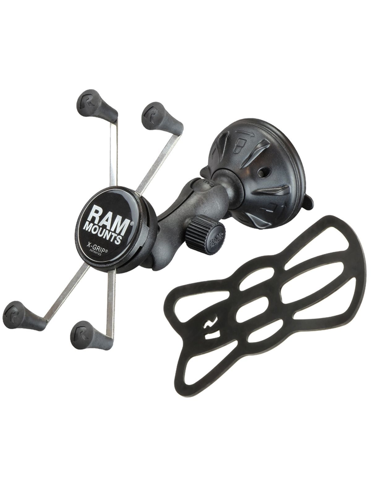 RAM® X-Grip® Large Phone Mount with Low Profile Suction Base RAM® X-Grip® Large Phone Mount with Low Profile Suction Base