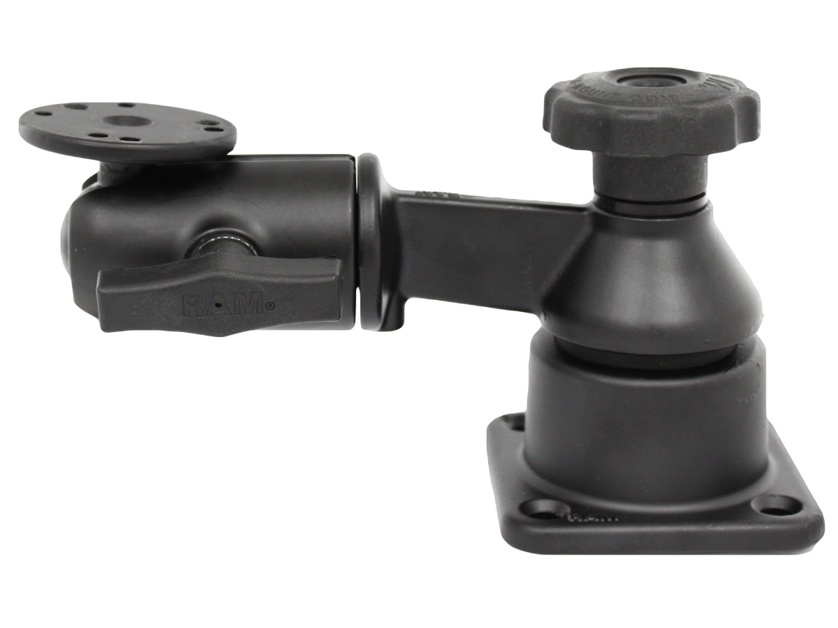 UNPKD. RAM SWING ARM W/ HORZ. BASE & BAL