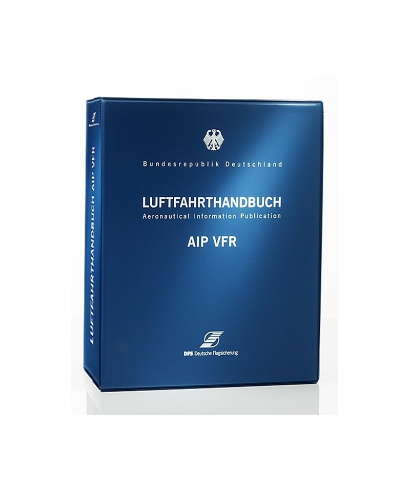 German AIP VFR Plastic Binder (wide)