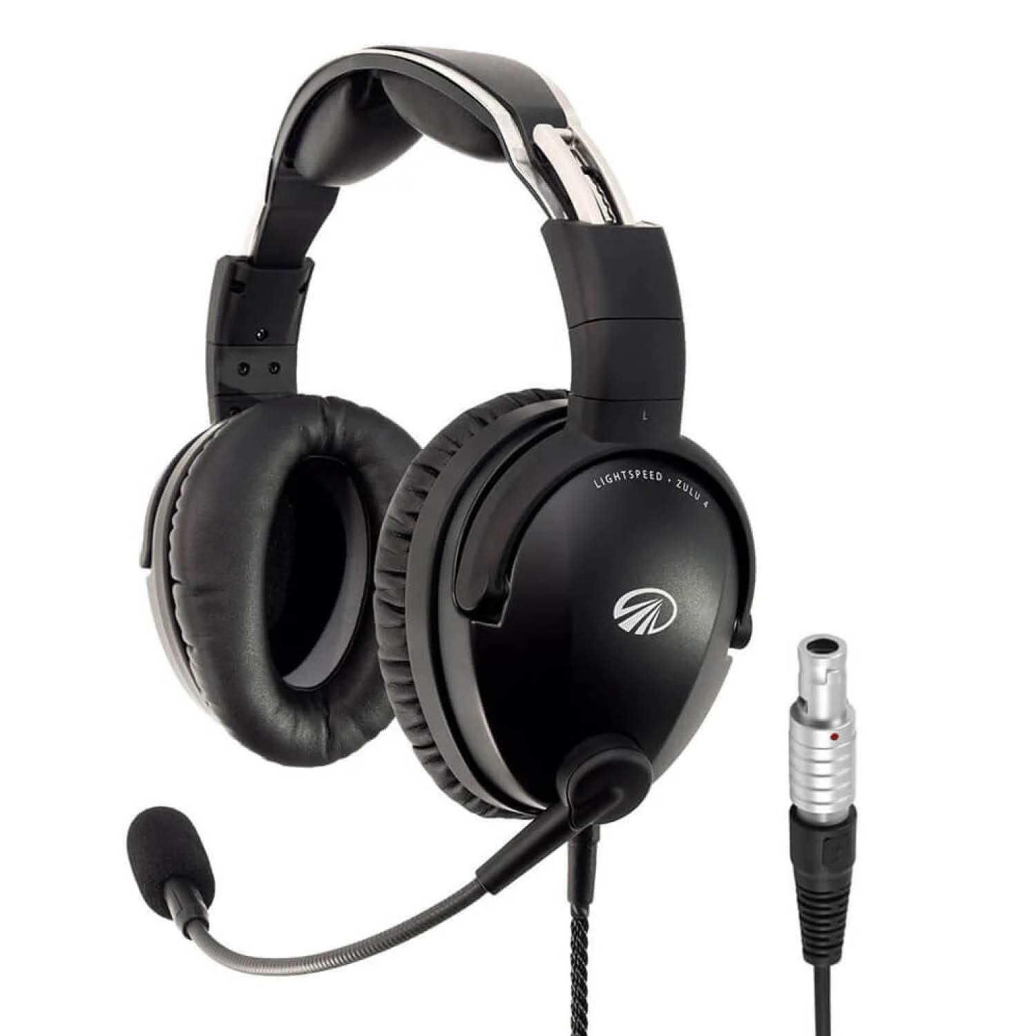Lightspeed Zulu 4 ANR Headset - LEMO-Stecker (Panel Power), Steuerungsmodul, Dual-Bluetooth Lightspeed Zulu 4 ANR Headset - LEMO-Stecker (Panel Power), Steuerungsmodul, Dual-Bluetooth