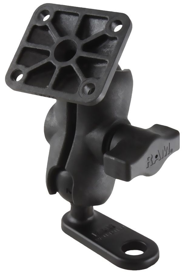 UNPKD. RAM MNT SHORT FLAT BASE & AMP