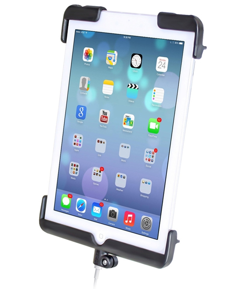RAM Mounts Tab-Tite Universal Holder for Apple iPad Mini 1-3th. Gen (without Cases) - AMPS - Screw-Set