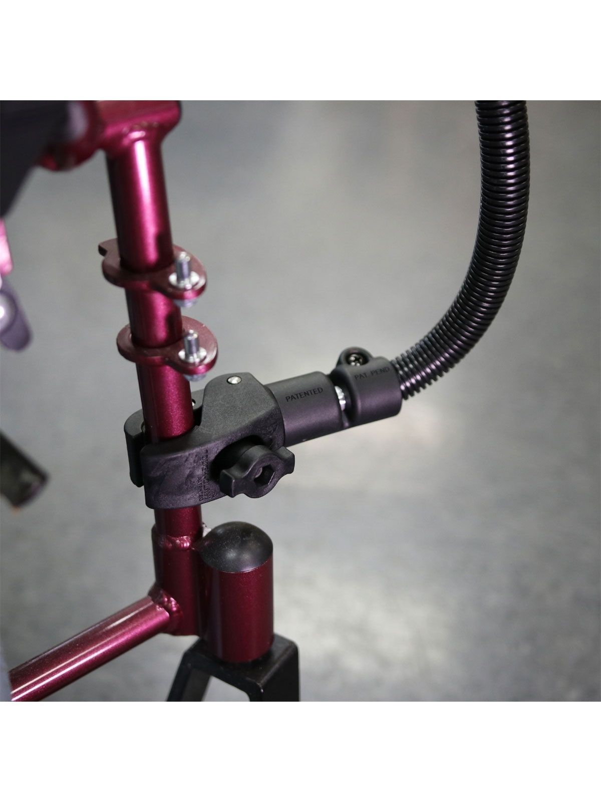 RAM® Tough-Claw® with RAM® Flex-Rod™ 18" Extension Arm for Wheelchairs