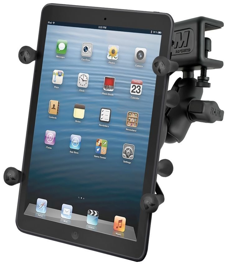 UNPKD RAM GLARE SHIELD CLAMP X-GRIP 7"