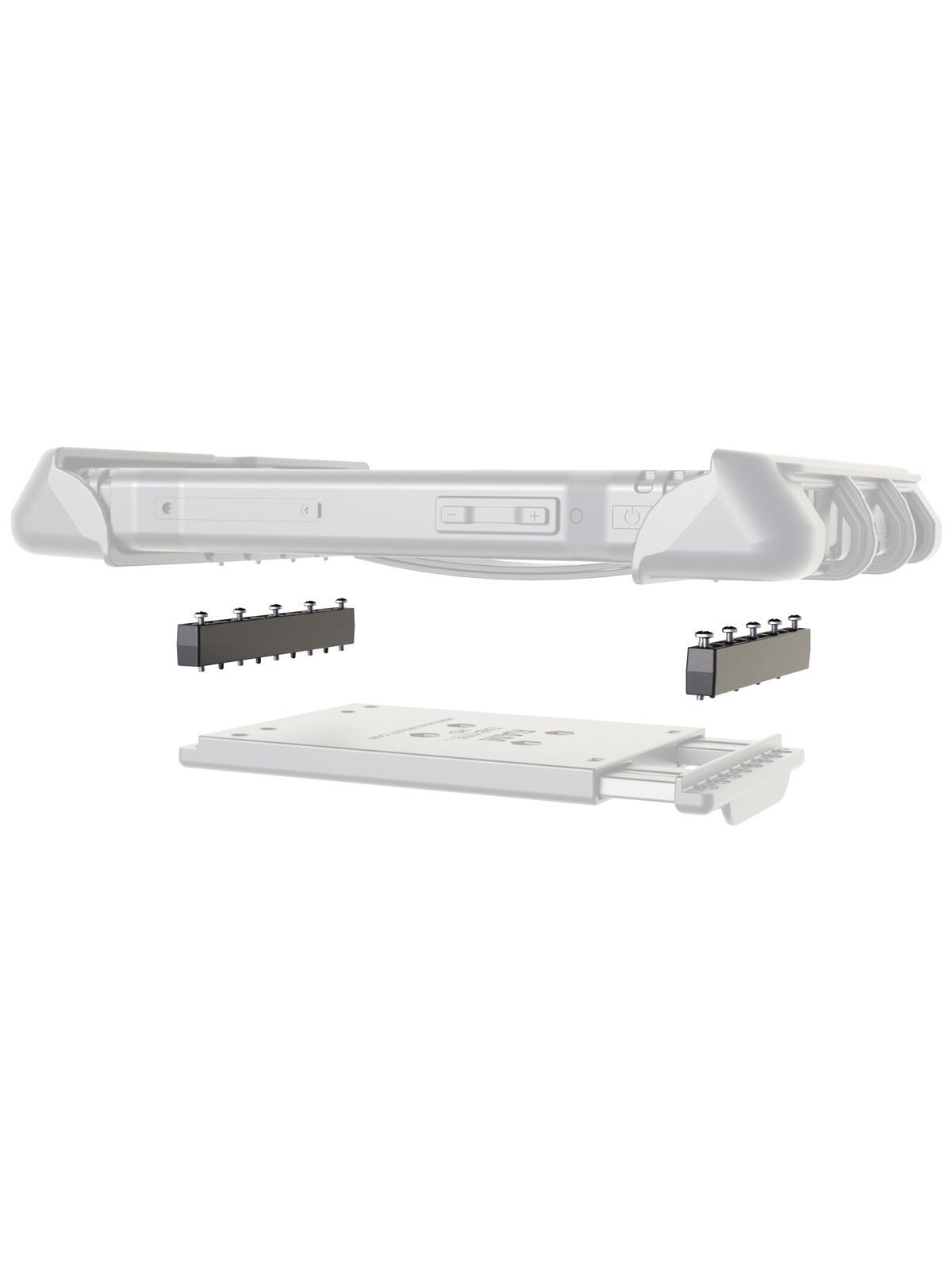 RAM Mounts Risers for Tab-Tite, Tab-Lock and GDS Holders - (Set)