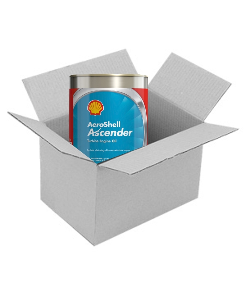 Aeroshell Ascender AeroShell Turbine Oil Ascender - Karton (24x 1 AQ Dosen, US-Quart)