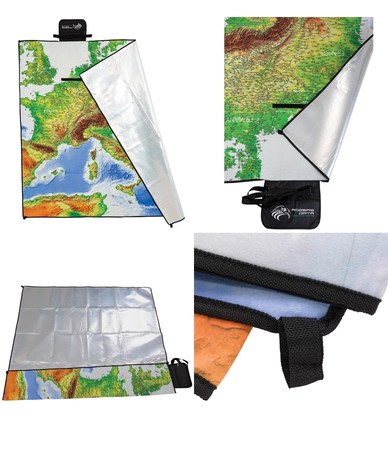 Rogers Data Picnic Blanket European Aerodromes XL