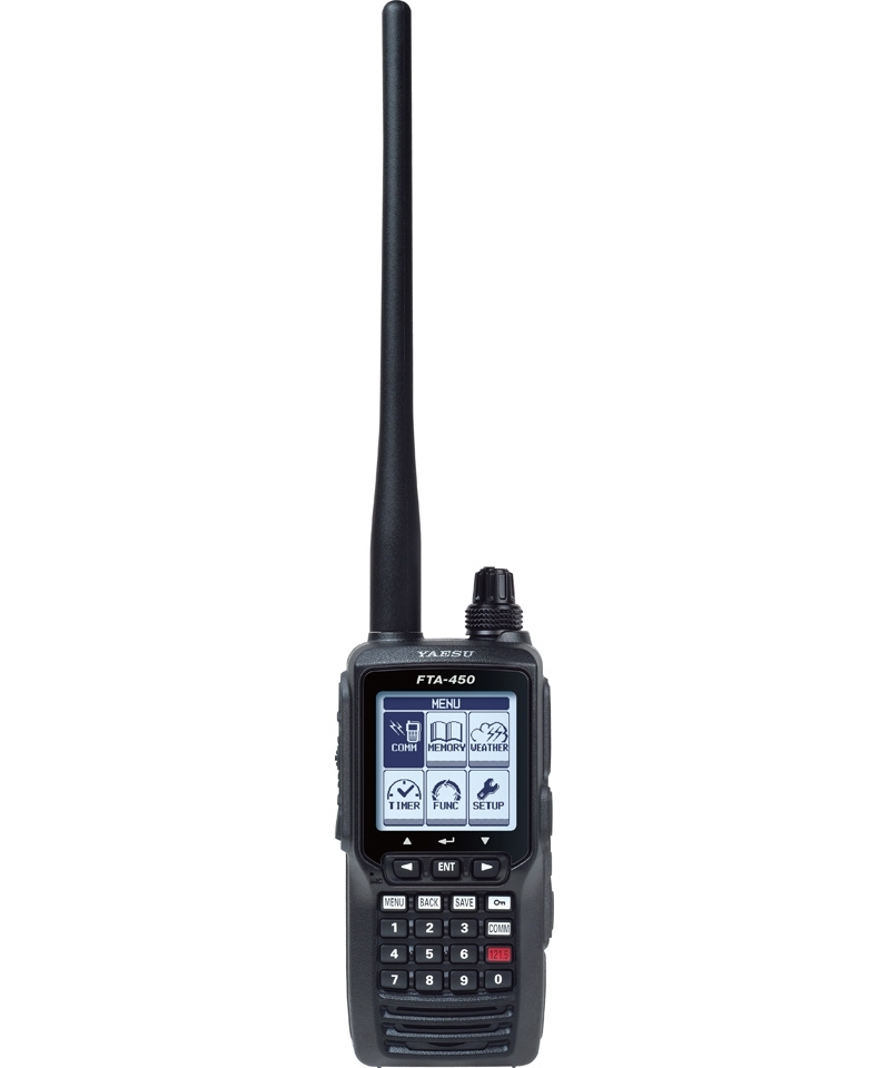 Yaesu FTA-450L Airband Transceiver - 8.33 / 25 kHz