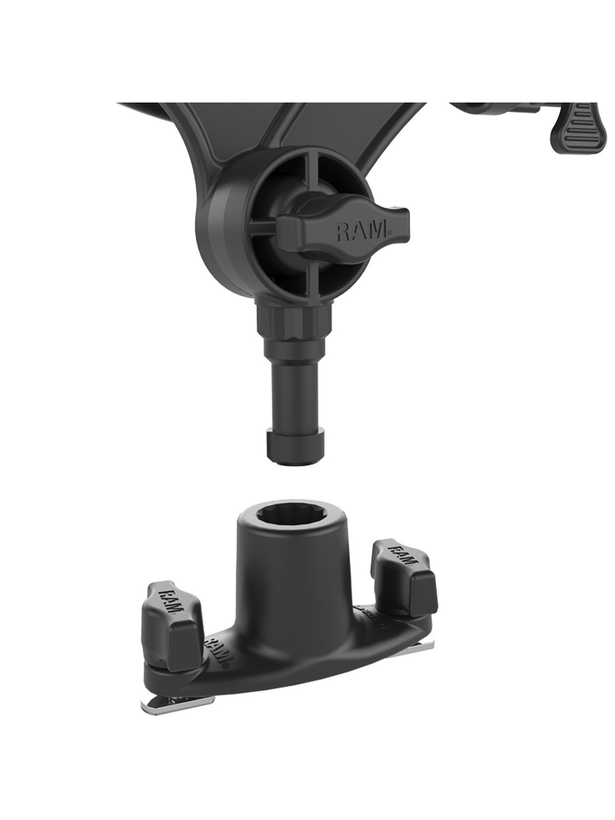 RAM-ROD JR W SPLINE POST & 421 BASE