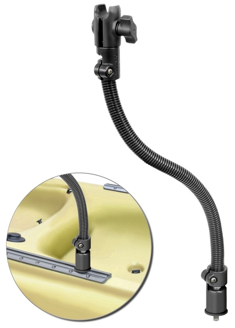 RAM FLEX ROD W 1" SOCKET TRACK BASE 18"