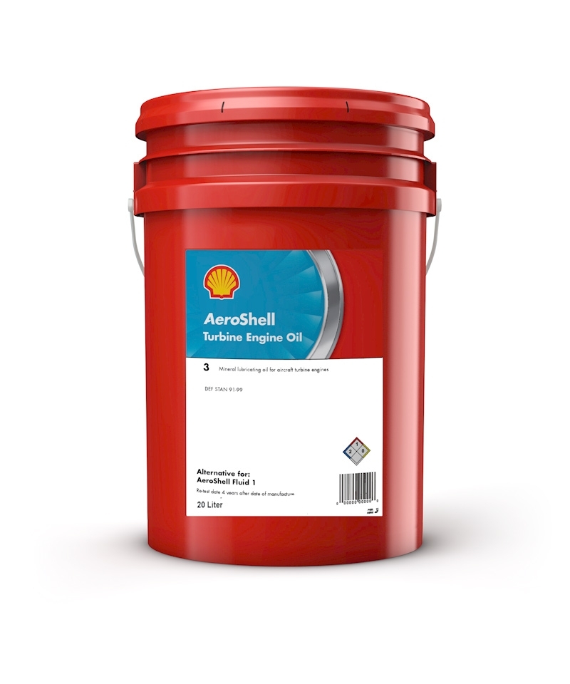 AeroShell Turbine Oil 3 - 20 liters Pail AeroShell Turbine Oil 3 - 20 liters Pail