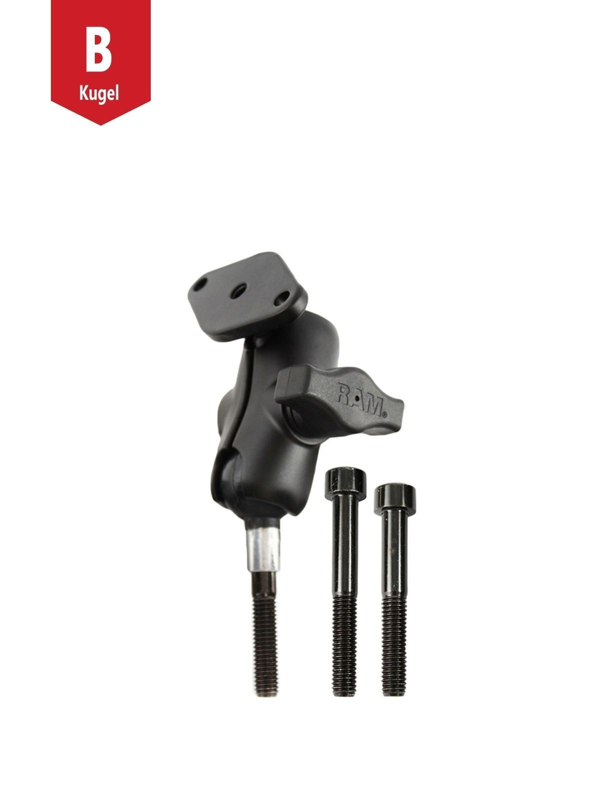 UNPKD RAM MT M8 HANDLEBAR BASE W DIAMOND
