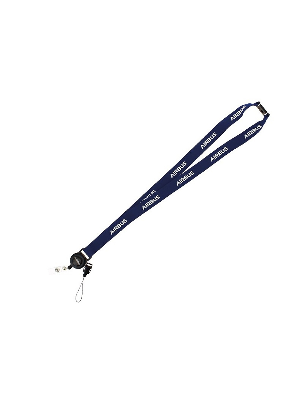 Airbus Lanyard mit ID-Clip - ausziehbar