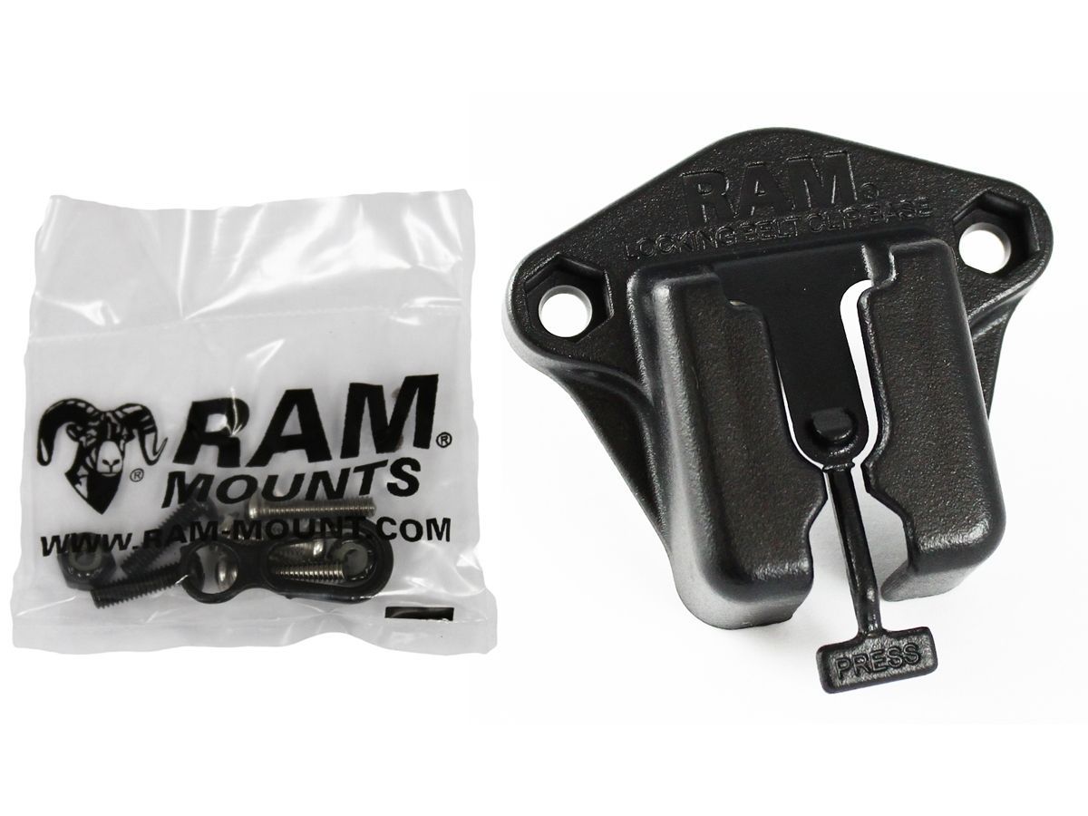 RAM LOCKING BELT CLIP BASE