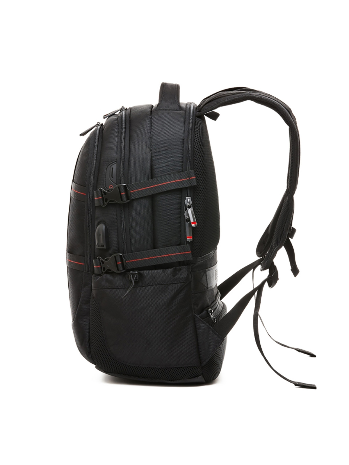 Smart Casual III Rucksack - schwarz, 36 Liter Volumen, USB-Anschluss, Koffer-Loop