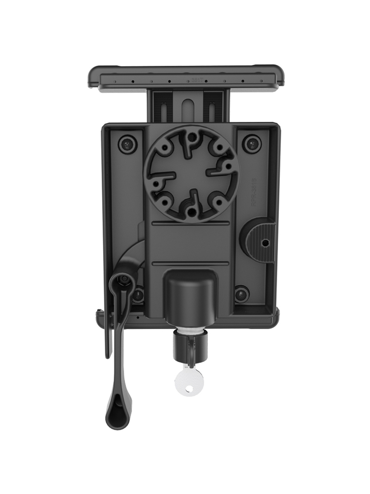 RAM Mounts Tab-Lock (lockable) Universal Holder for Tablets up to 8" - AMPS - Screw-Set
