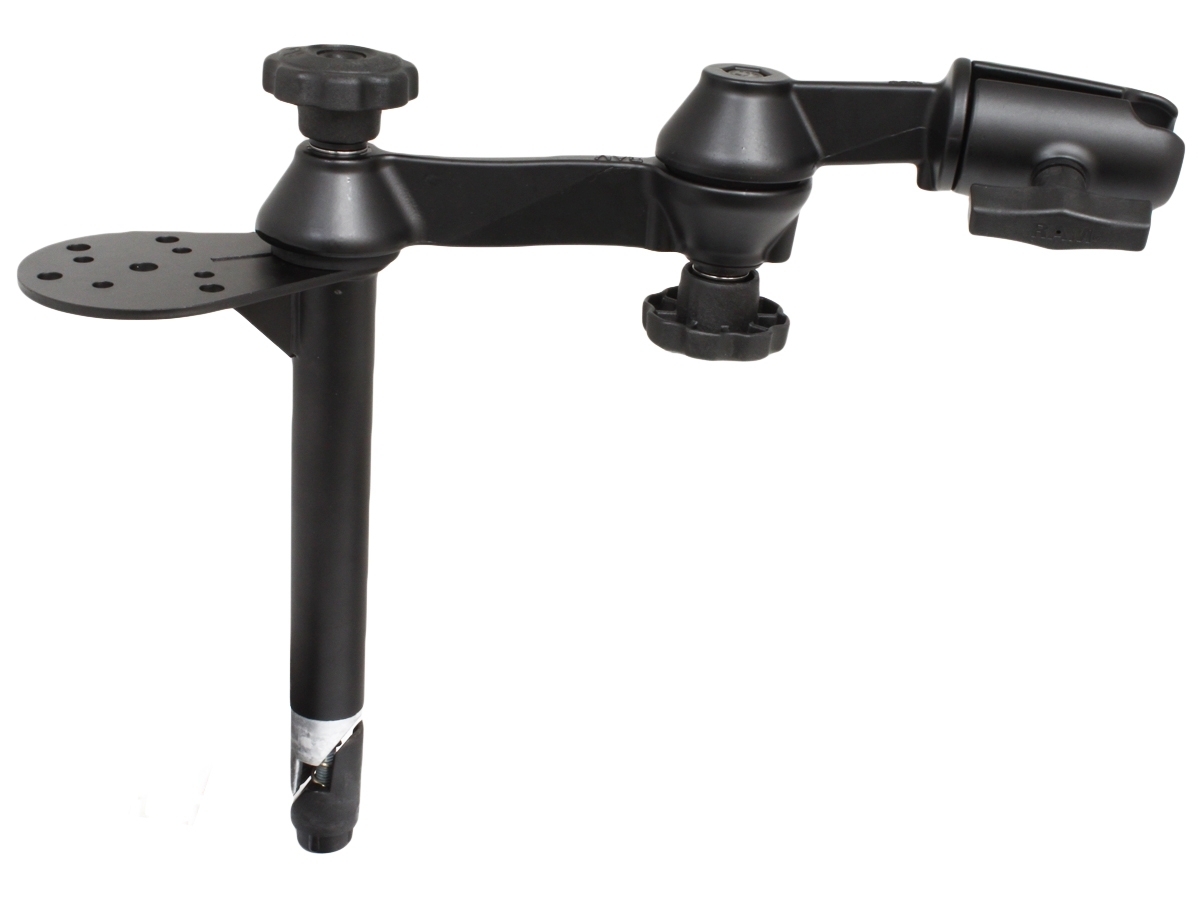 RAM TELE-POLE BASE MALE W FLANGE & ARM