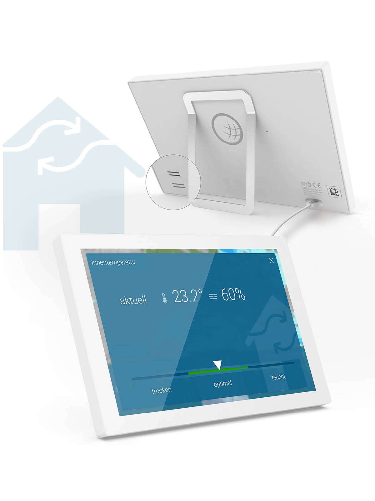 Wetteronline Home 3 - Weather Display with integrated Indoor Climate Sensor