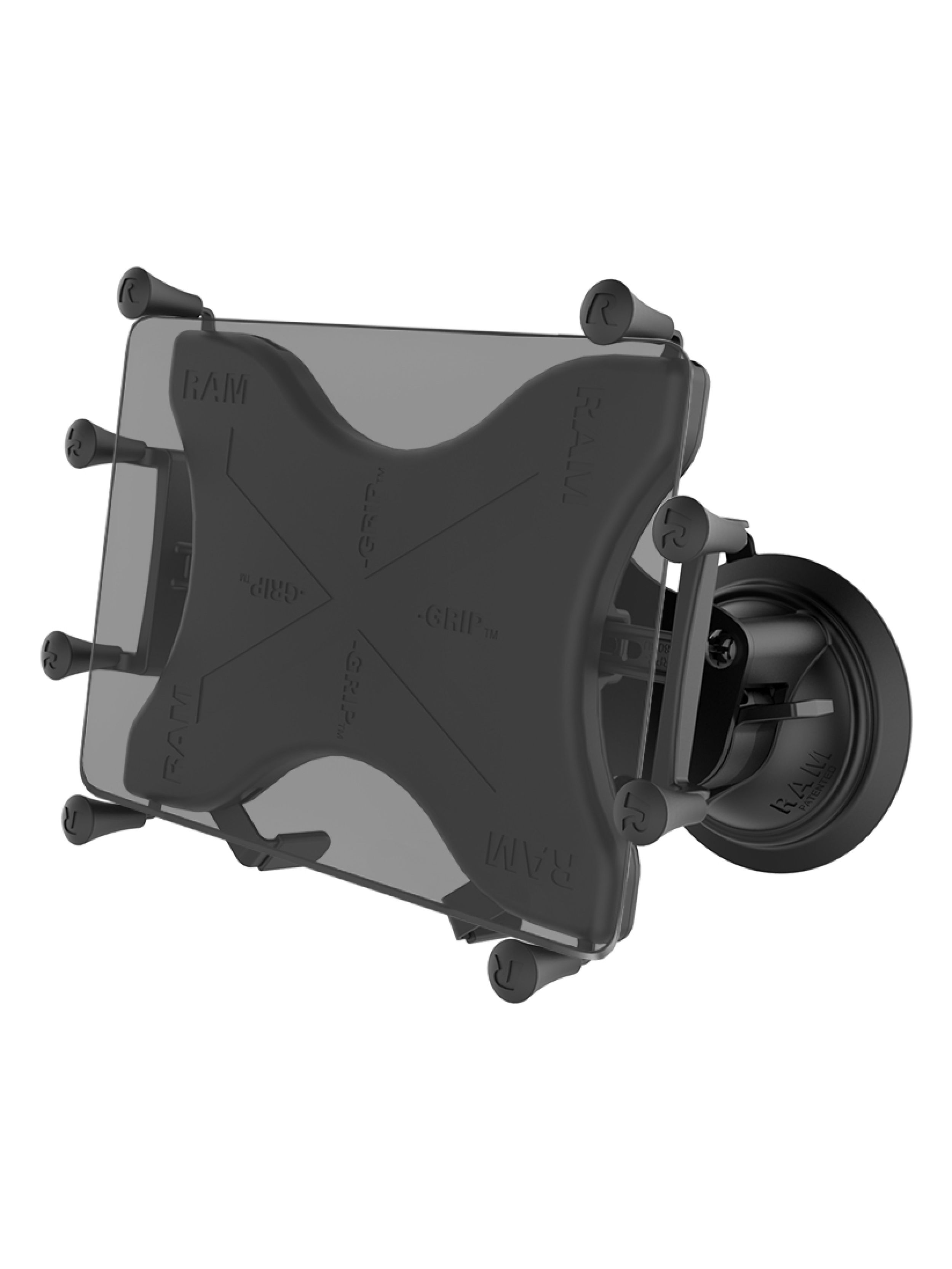 RAM® X-Grip® with RAM® Twist-Lock™ Dual Suction Mount for 9"-10" Tablets